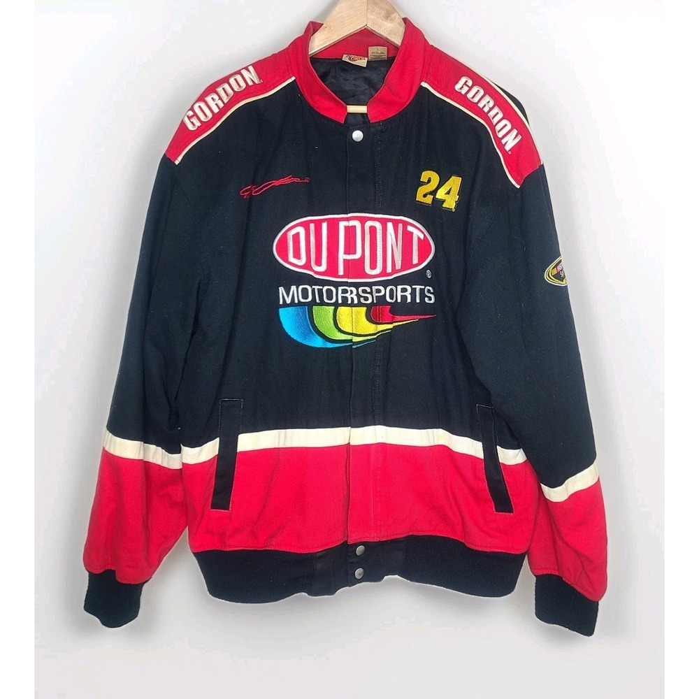Vintage Jeff Gordon 24‎ Winners Circle Racing Nascar Jacket Adult Large